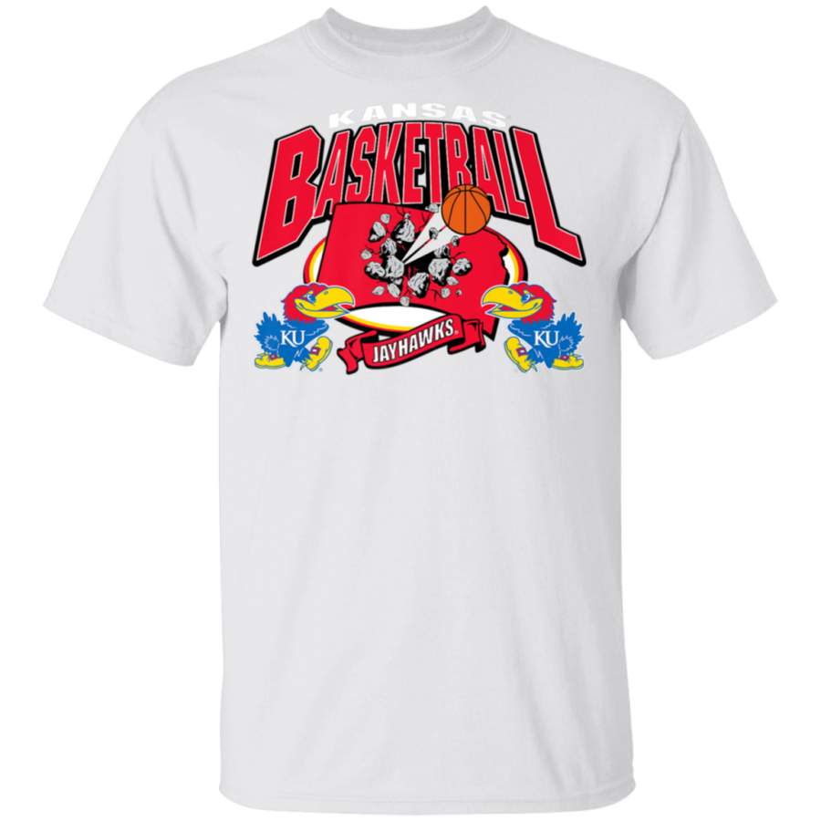 Design_Kansas Jayhawks Basketball TShirt  Apparel