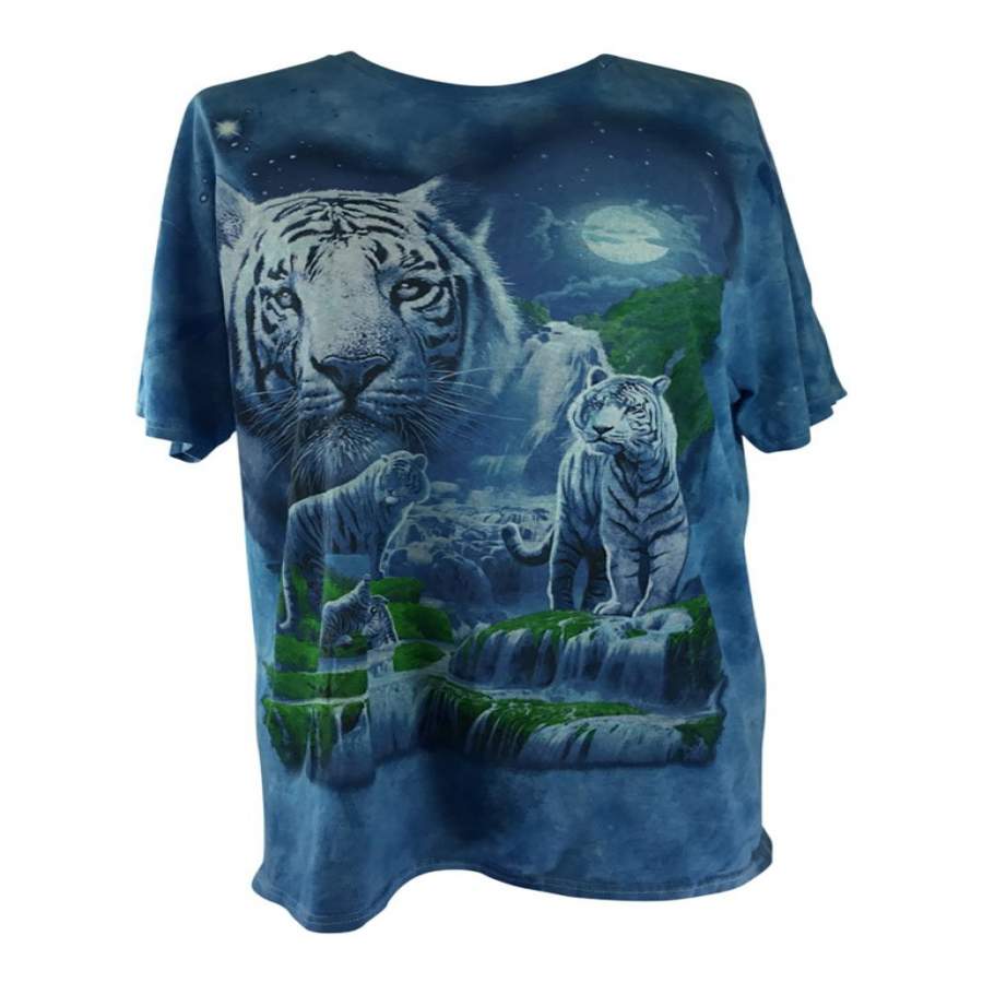 Vintage White Tiger Tee T1470