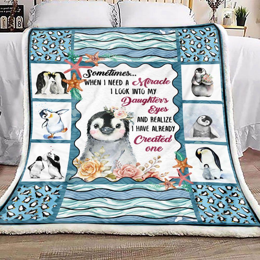 Penguin Lover 2 Fleece Blanket – Quilt Blanket