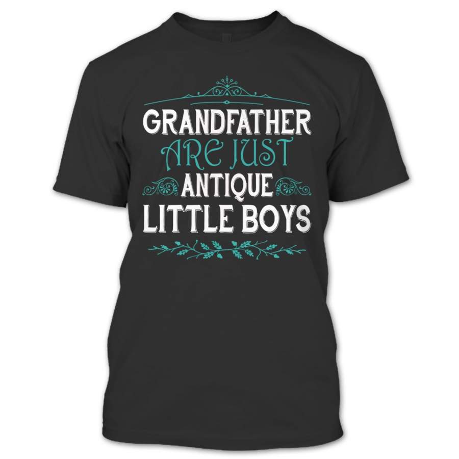 Grandfather Are Just Antiques Little Boys T-Shirt, Grandfather Shirt, Father’s Day Gift