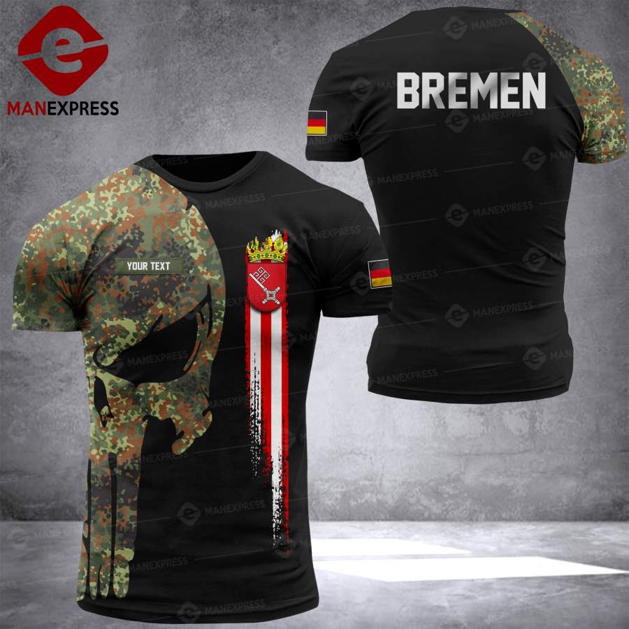 VH CUSTOMIZE Bremen T-SHIRT HOODIE 3D PRINTED PDT 1409