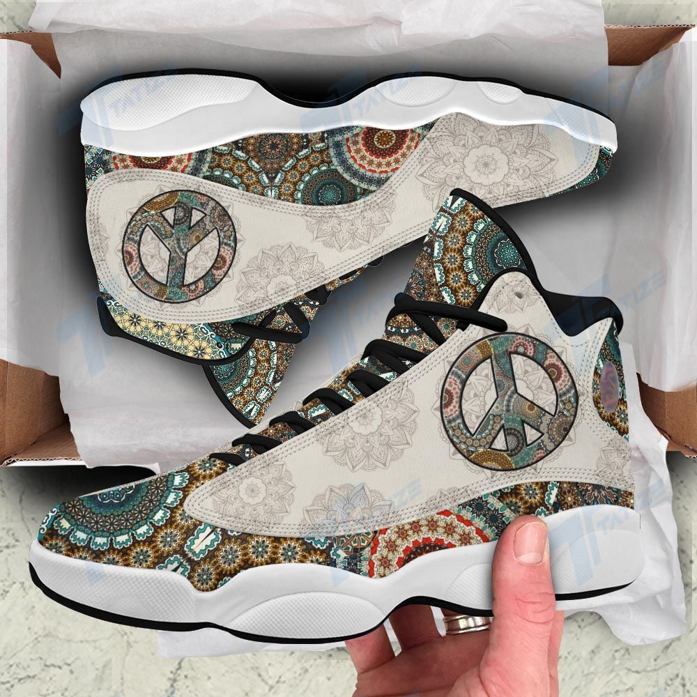 Mandala pattern hippie 13 Sneakers XIII Shoes