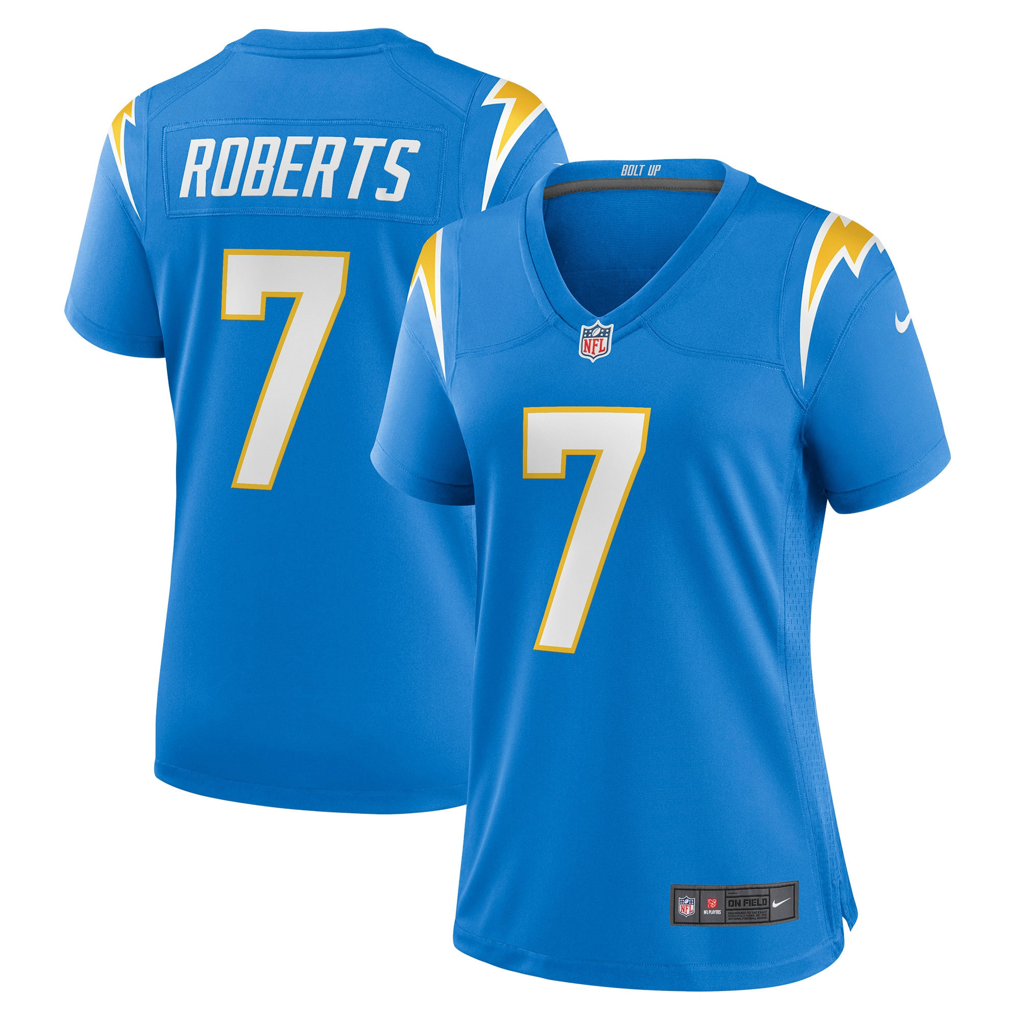 Andre Roberts Los Angeles Chargers Womens Game Jersey – Powder Blue NFL