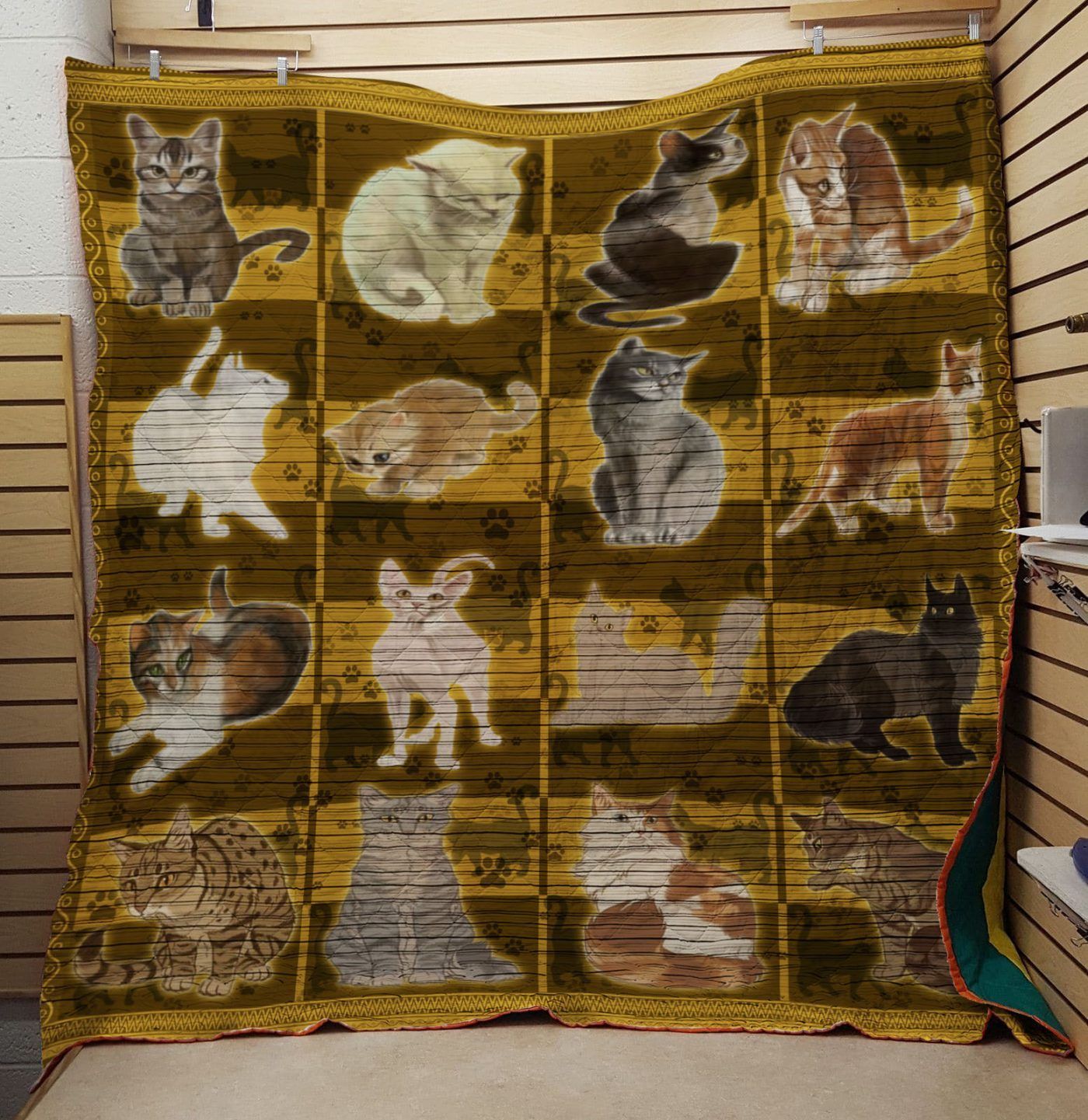 All you need cat 3D Quilt Blanket HGM32