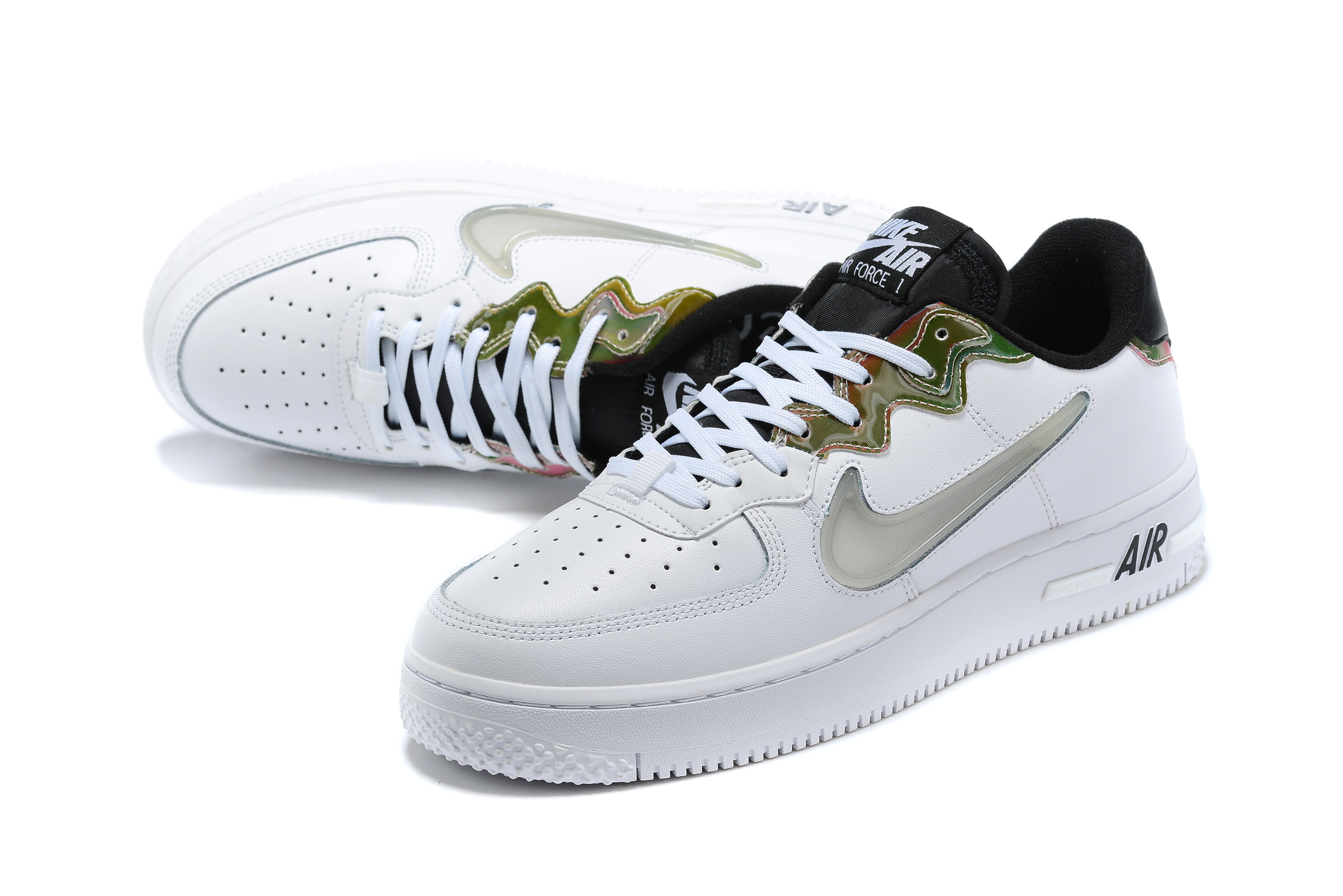 Nike Air Force 1 React LV8 White Shoes Sneakers SNK918252543