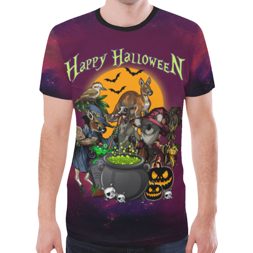 Halloween Australia 3D All Over Printed T-Shirts For Men And Women, Halloween Gift