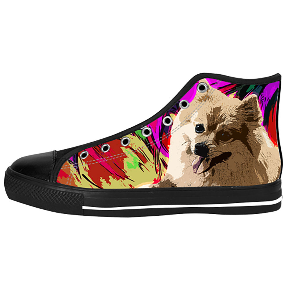 Pomeranian Shoes & Sneakers – Custom Pomeranian Canvas Shoes