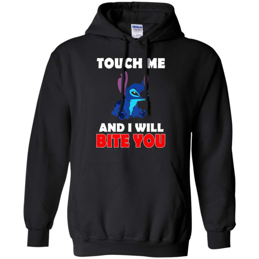 AGR Touch Me And I Will Bite You Stitch Hoodie