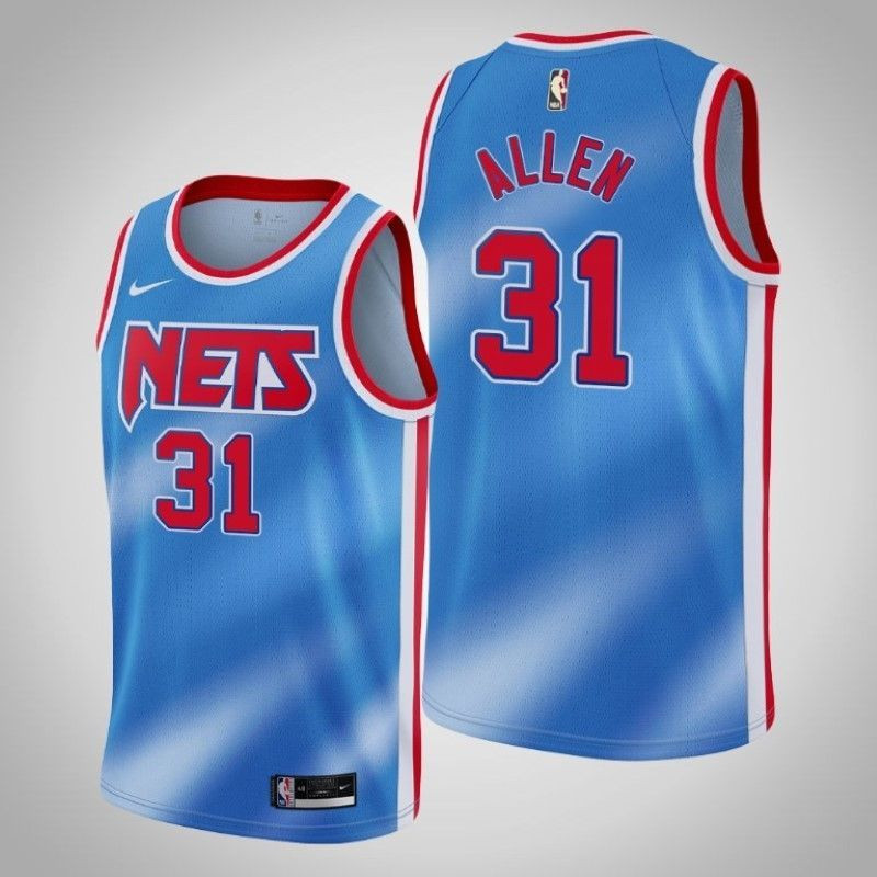 Brooklyn Nets Jarrett Allen #31 NBA 2020 New Arrival Blue Jersey