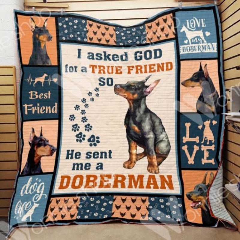 Doberman Pinscher Dog Blanket DCB0502 70O51