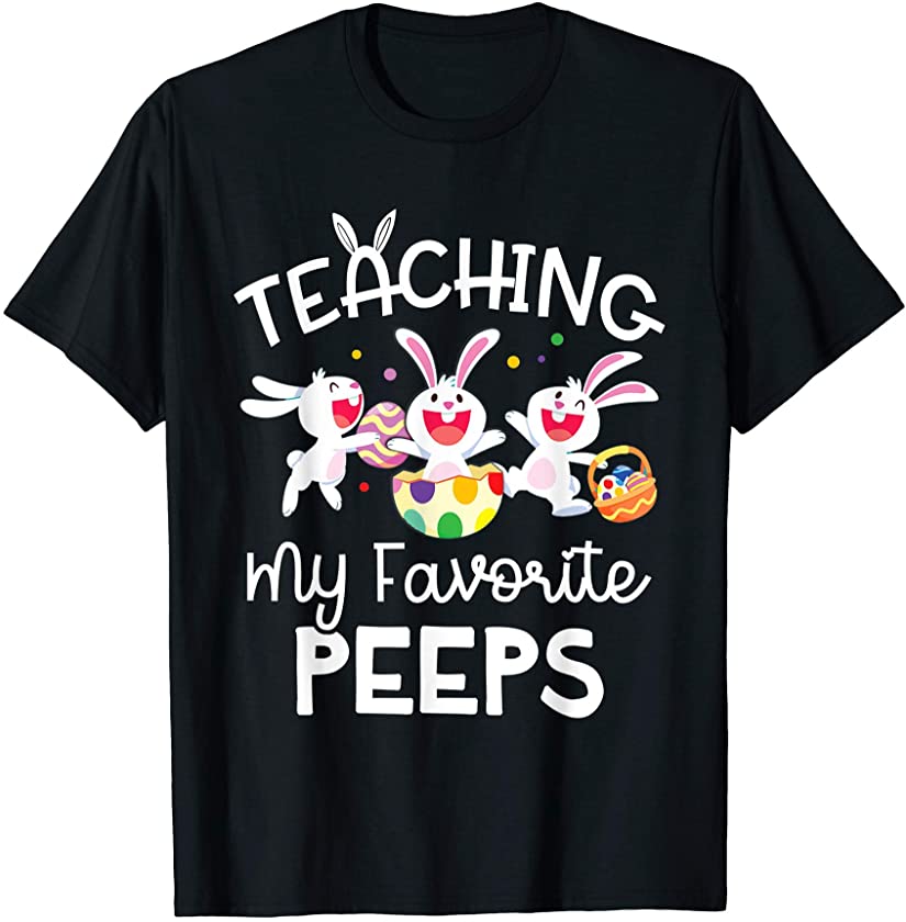 Teacher Easter Bunny Egg T-Shirt