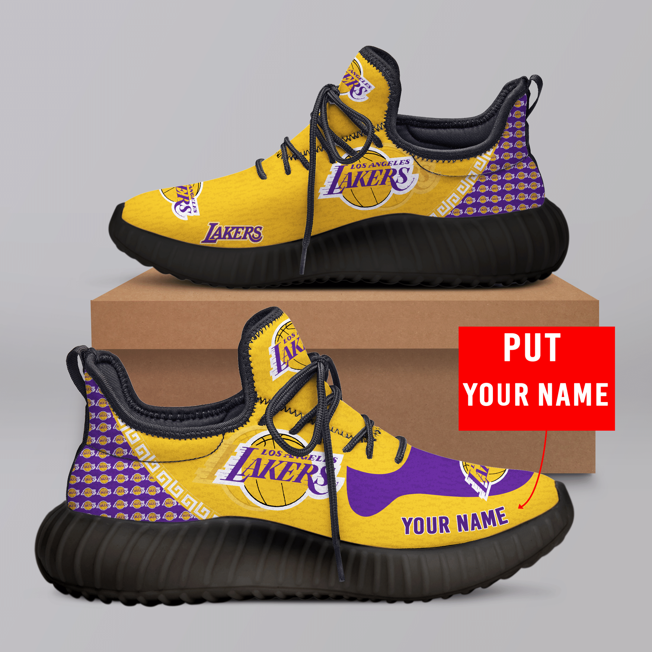 La Lakers Custom Name Yz Shoes – V11.2