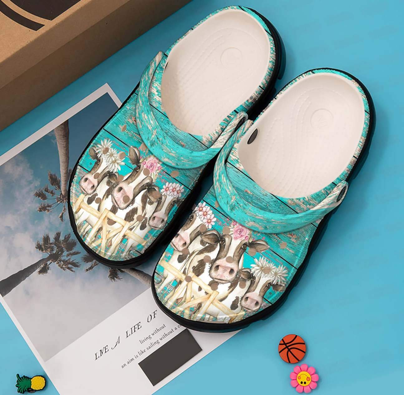 Cow Personalized Clog, Custom Name, Text, Color, Number Fashion Style For Women, Men, Kid, Print 3D Welcome Friends