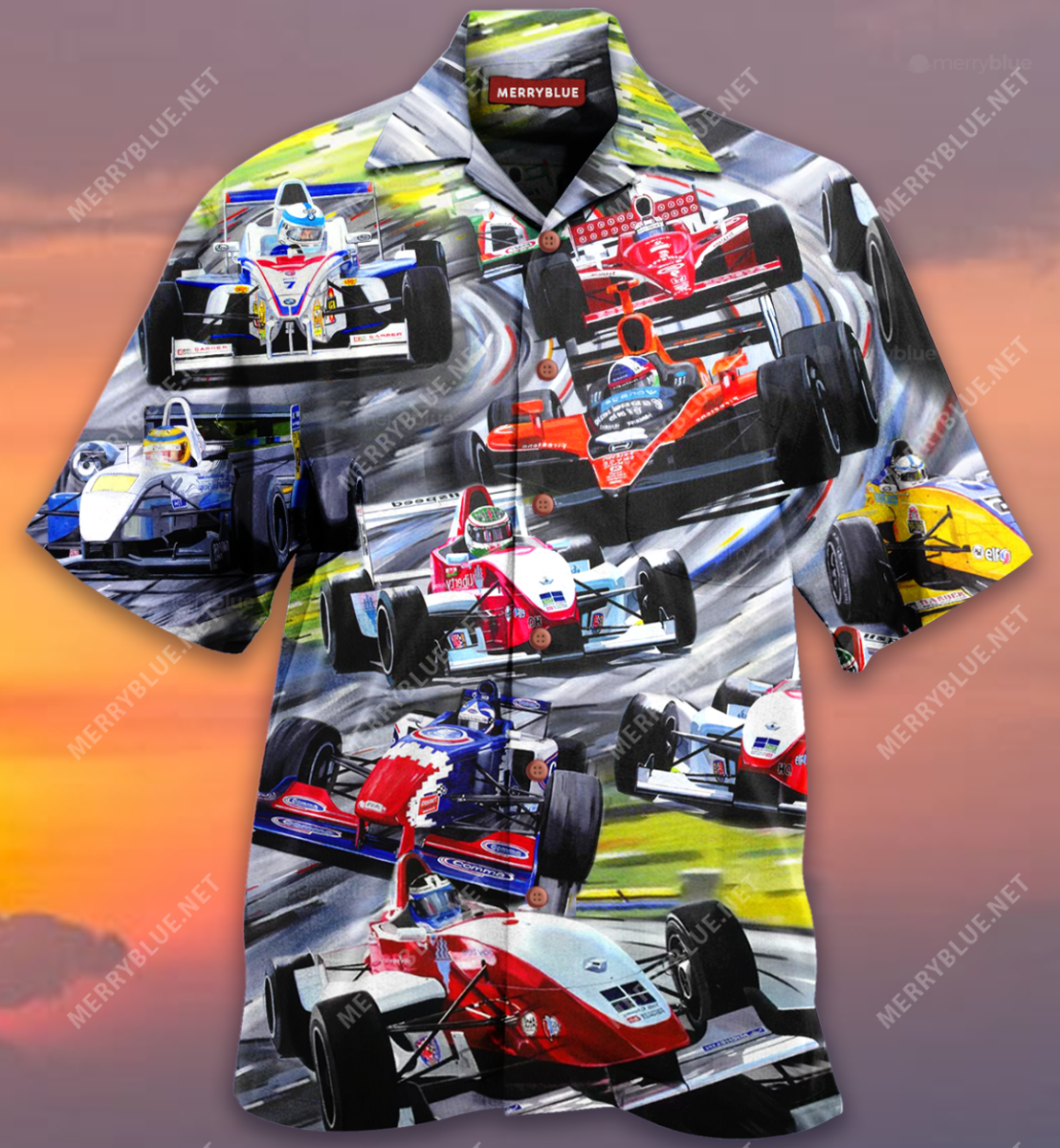 Never Underestimate An Old Man Who Love Formula Racing Unisex Hawaii Shirt Ha81213