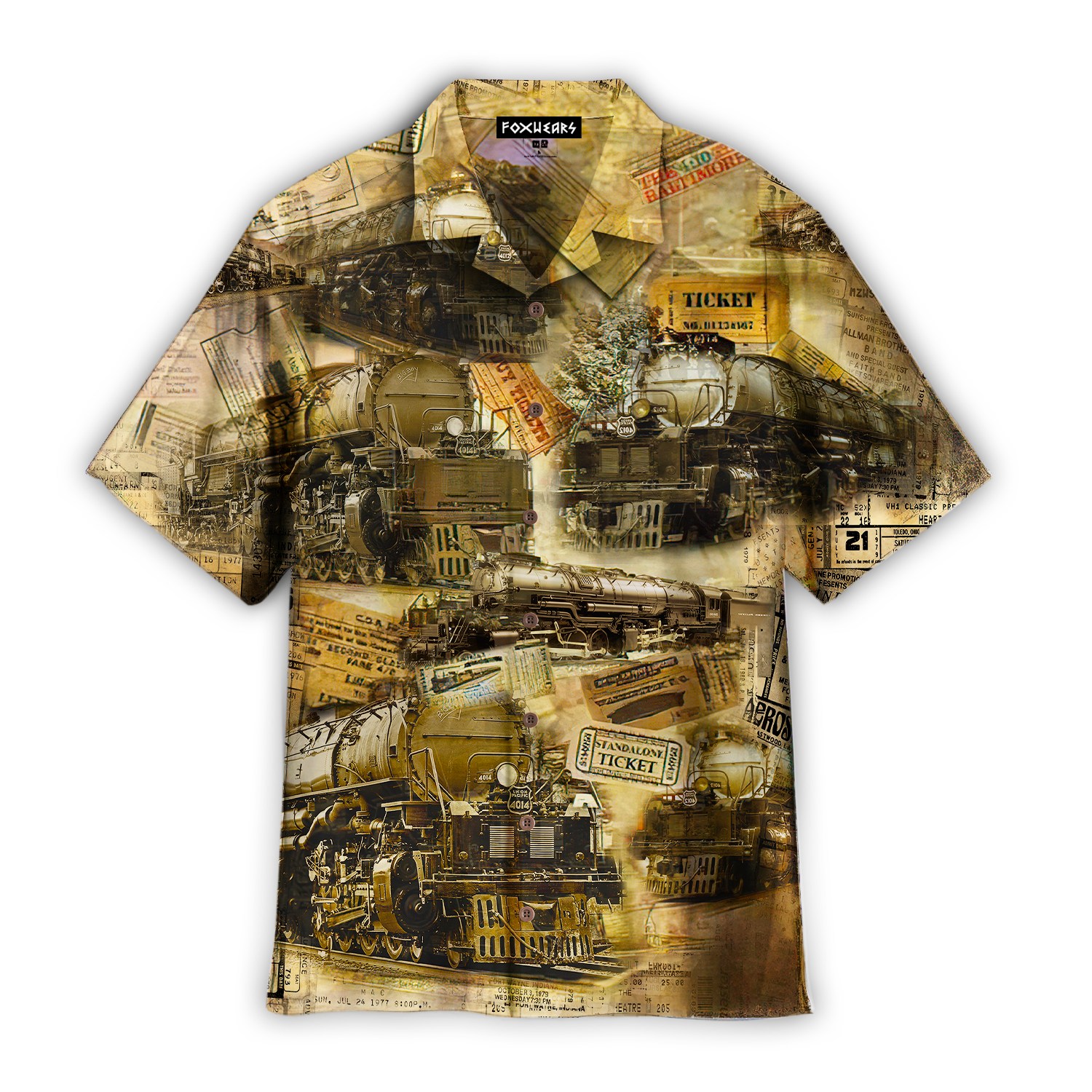 Vintage Big Boy Steam Train Hawaii Shirt For Men And Women Ha14216