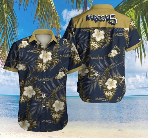 Maroon 5 Hawaiian Shirts For Men Ha18693