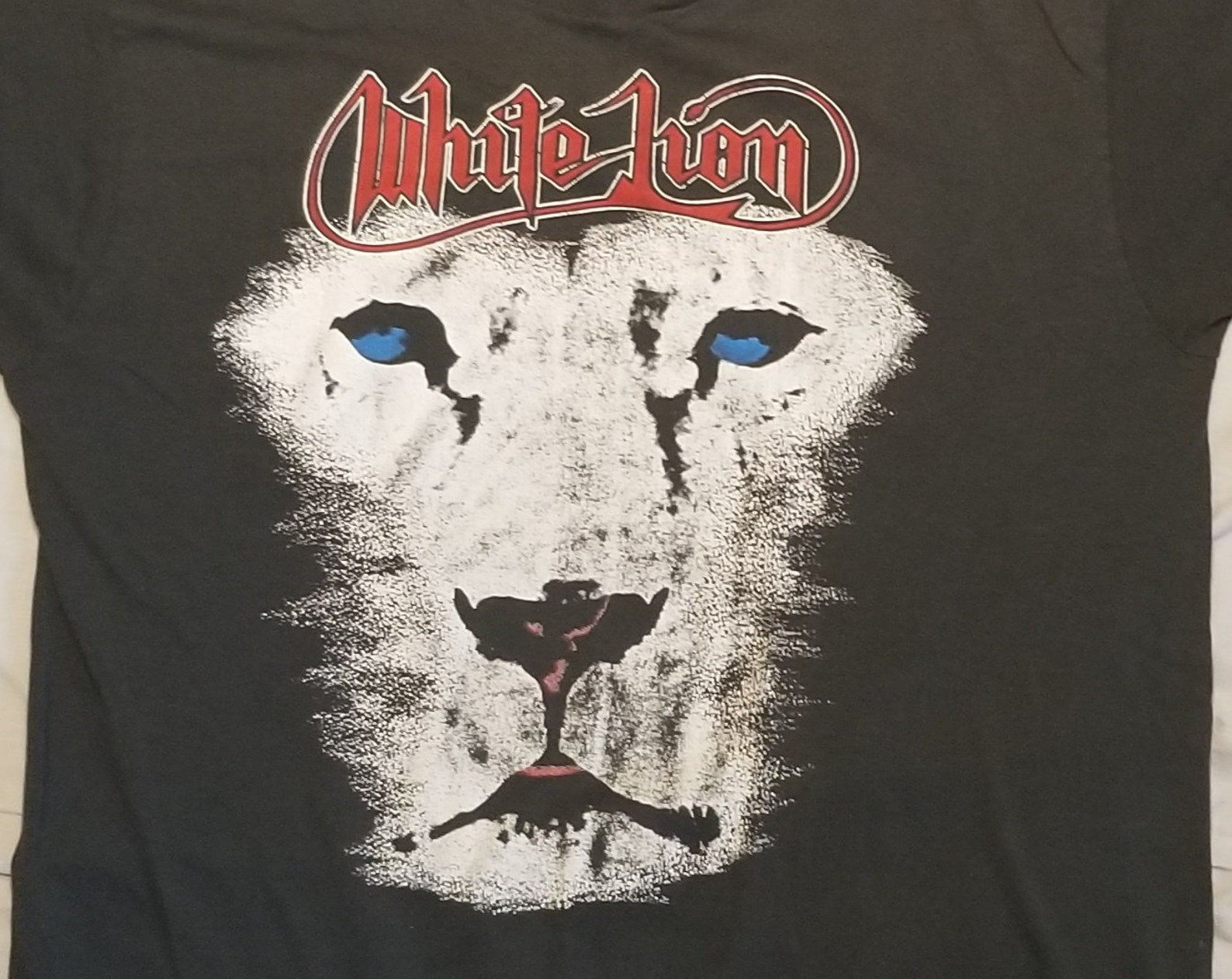 Vintage Lion Rock And Roar Tour 1980S Concert Tshirt