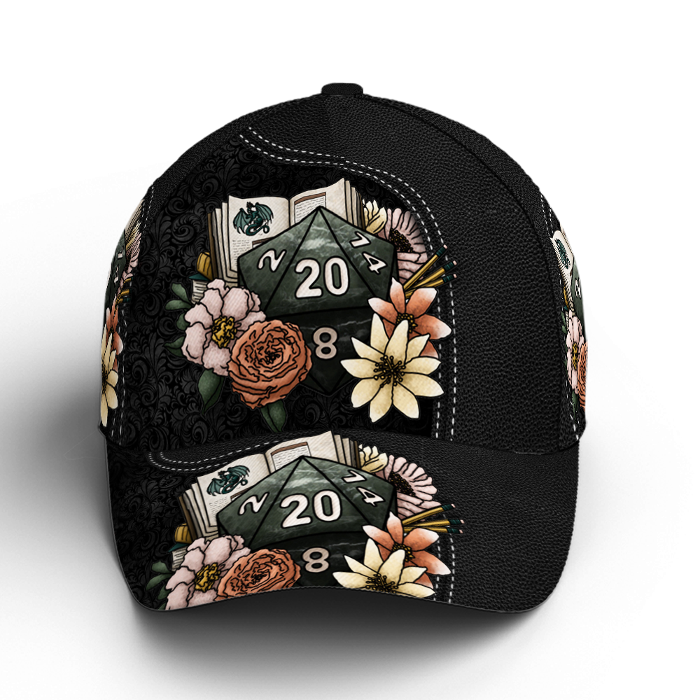 D And D Floral Classic Baseball Cap Coolspod