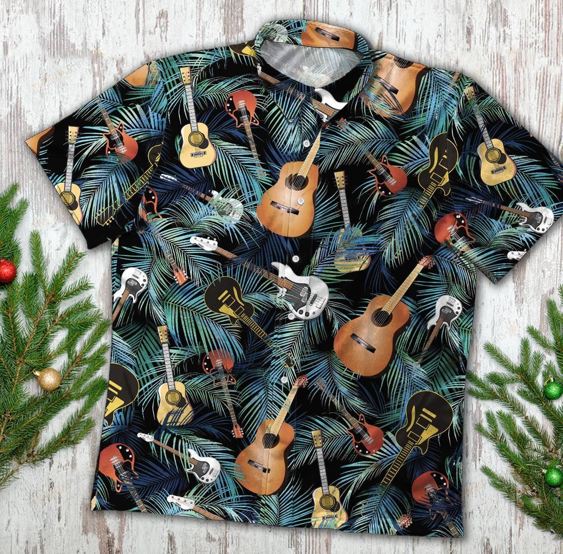 Guitars Hawaiian Shirt 002110 Ha86638