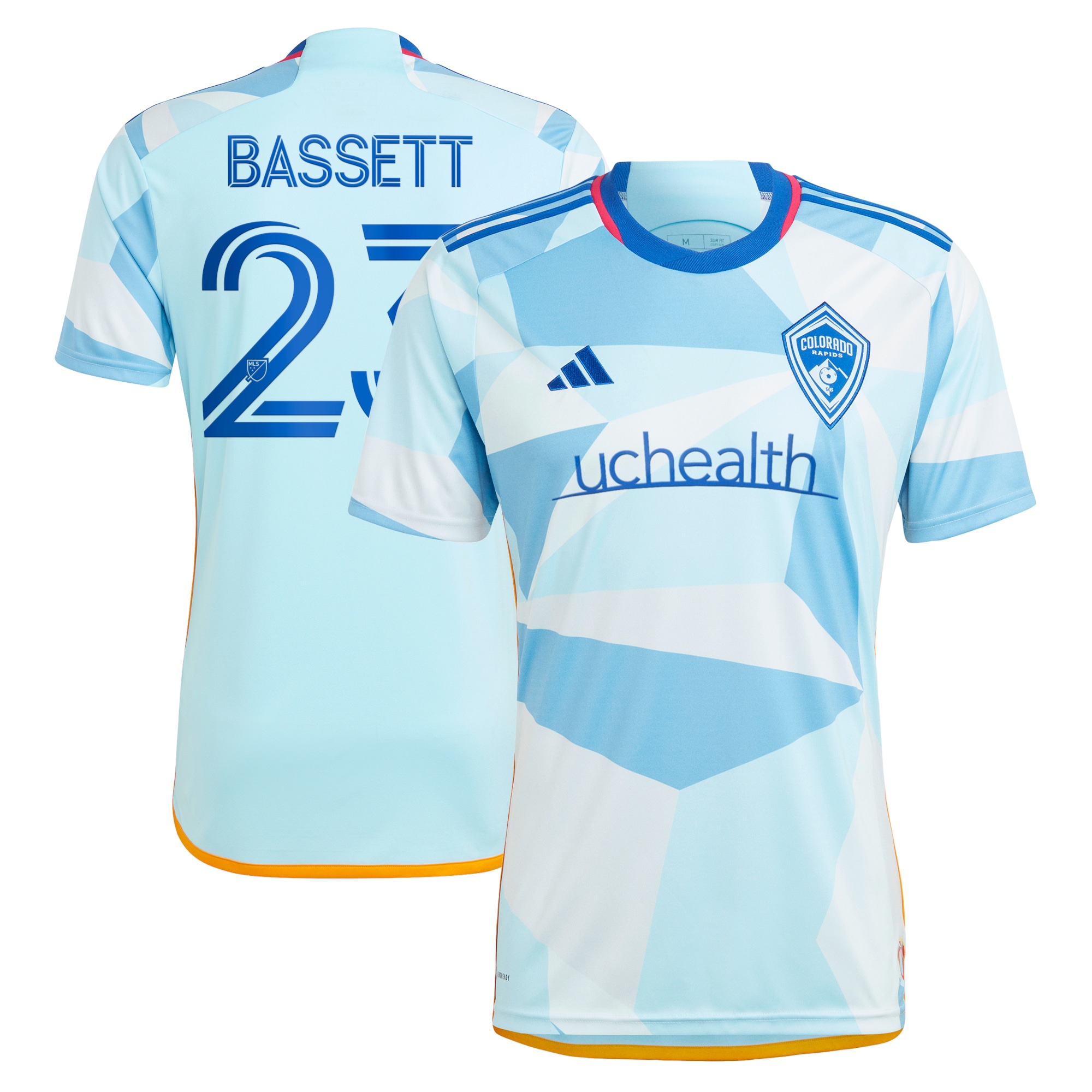 Cole Bassett Colorado Rapids 2023 New Day Kit Replica Jersey – Light Blue