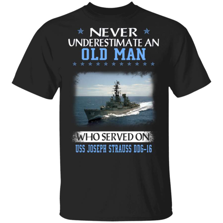 USS Joseph Strauss DDG-16 Veterans Day Christmas Gift T-Shirt