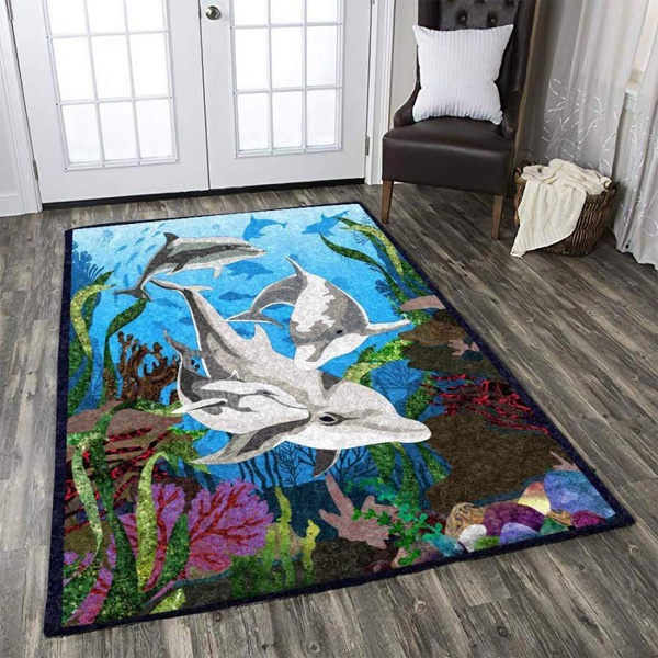 Dolphin Rug RCDD81F28477