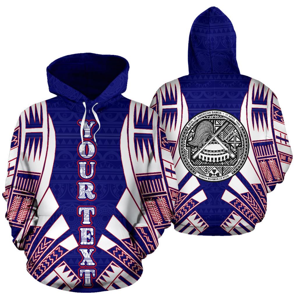 American Samoa All Over Custom Personalised Hoodie – Flag Tattoo Style – BN01