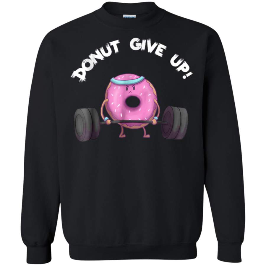 AGR Donut Fitness Shirt Gym Donuts Lover Sweatshirt