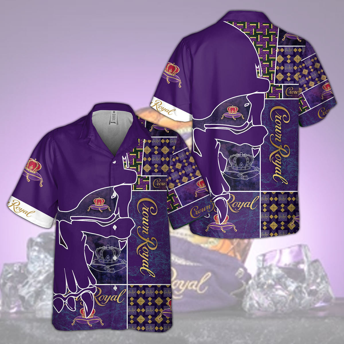 Crown Royal Fine De Luxe Hawaii Shirt Ha40049