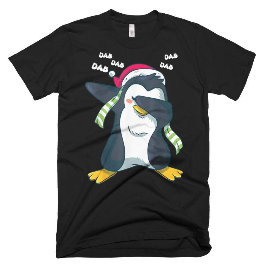 Christmas Pajama Dabbing Penguin Gift Christmas T-Shirt Funny Family Pajamas