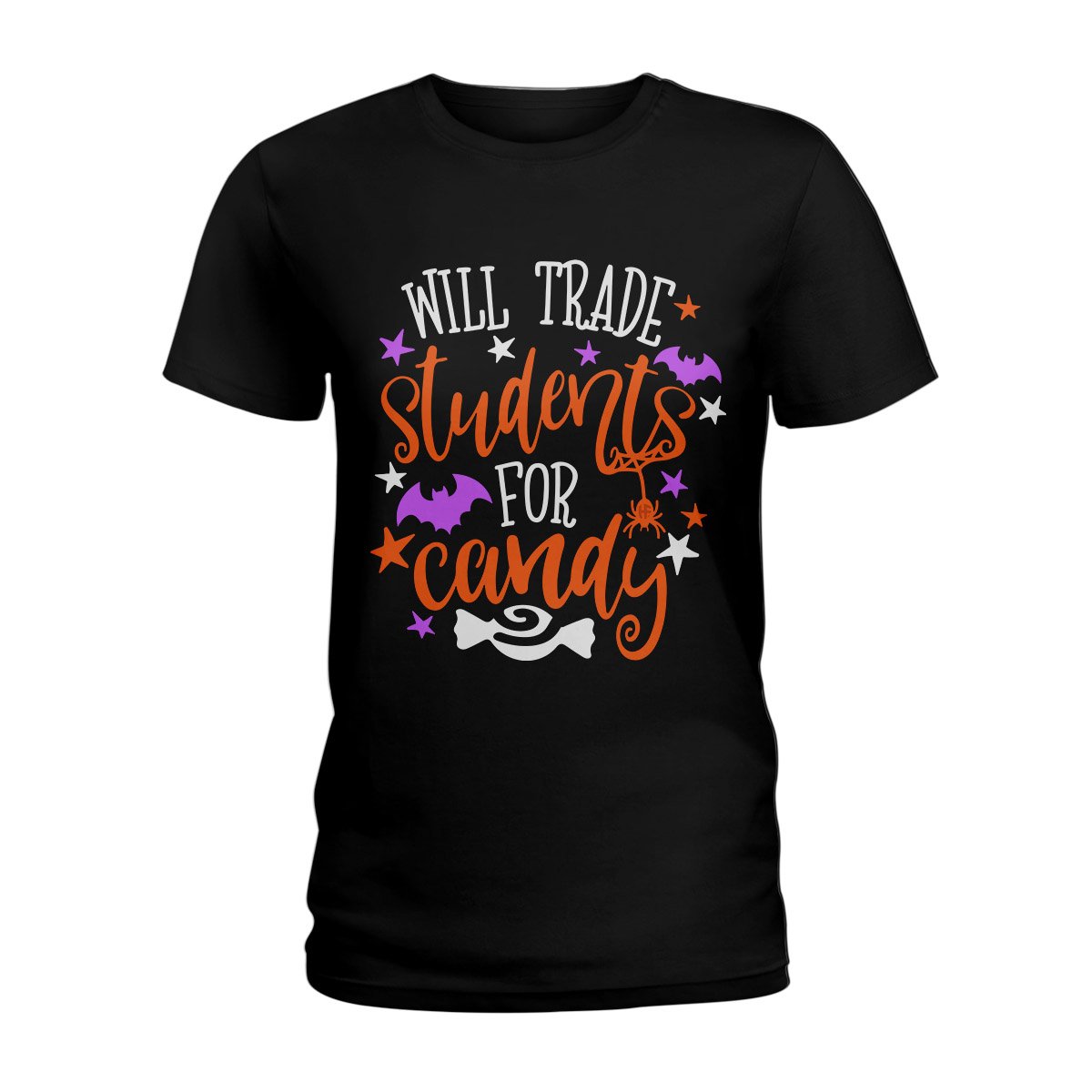 Will Trade Students For Candy Ez14 0809 Ladies T-Shirt