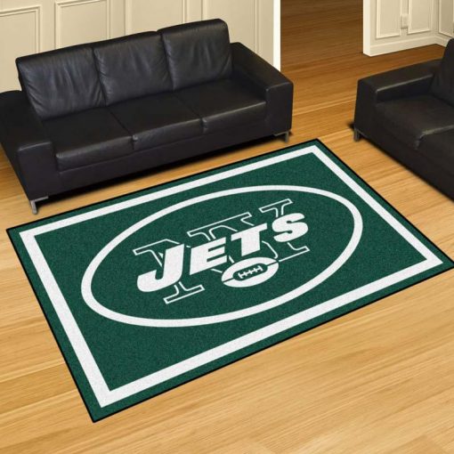 New York Jets Logo Custom Area Rug Carpet Full Sizes Home Living Rugs Carpet Decor