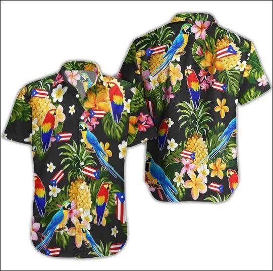 Puerto Rico Tropical Hawaii Shirt Ha37822