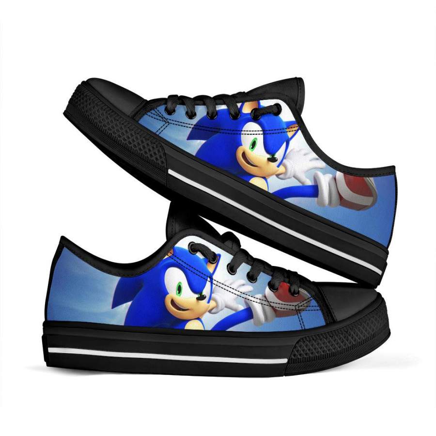 Sonic the Hedgehog Shoes Low Top Sneakers - VMTees