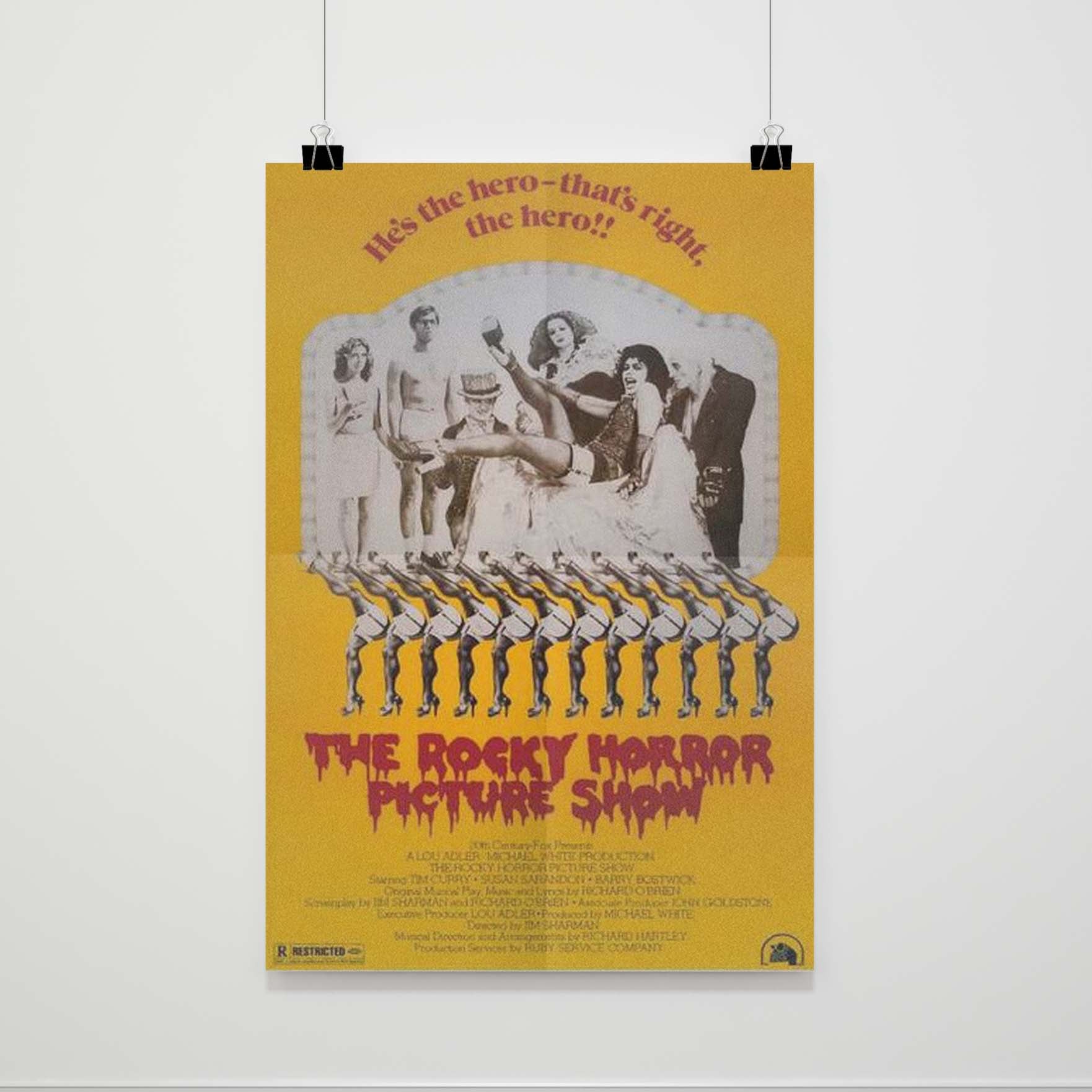 Rocky Horror Picture Show Movie Poster Poster Art Design