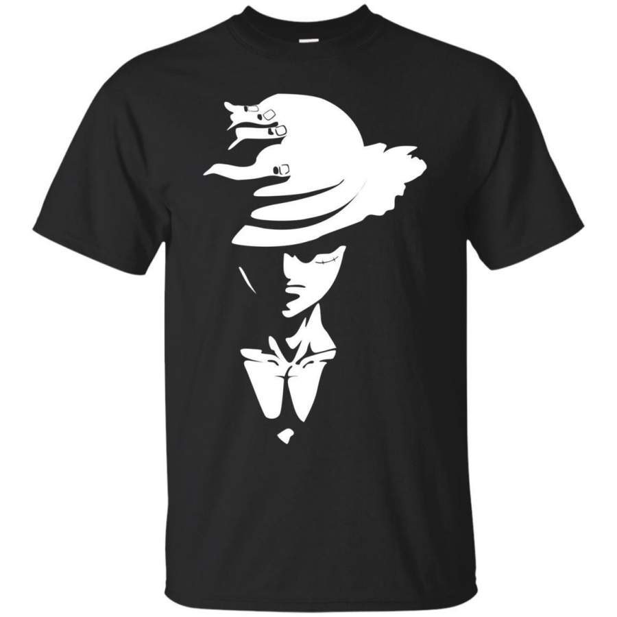 Black, Navy T-shirt Herren One Piece Luffy Ruffy Strohhut