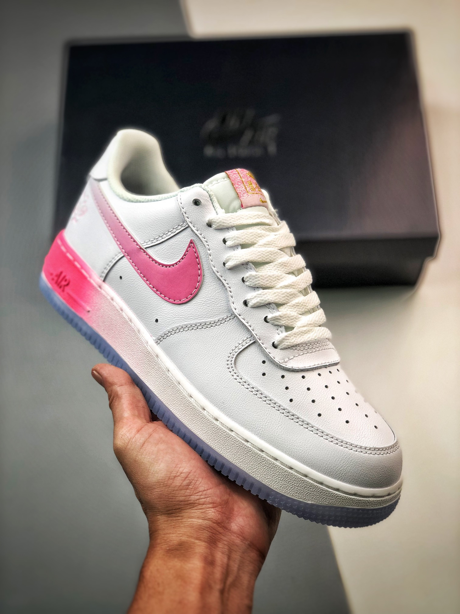 Nike Air Force 1 Low San Francisco Chinatown White Pink FD0778-100 5340545