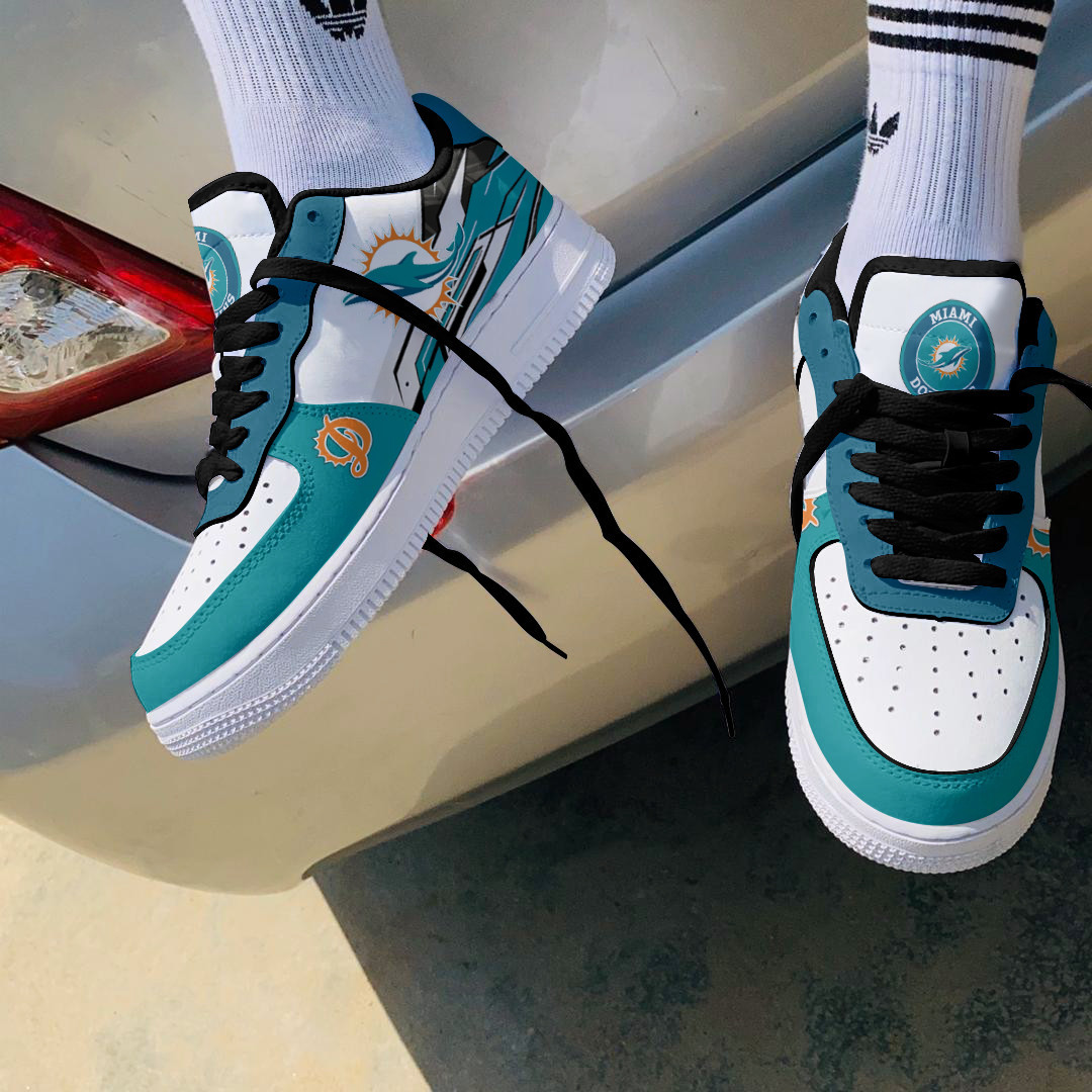 Miami Dolphins Af1 Shoes Bg77