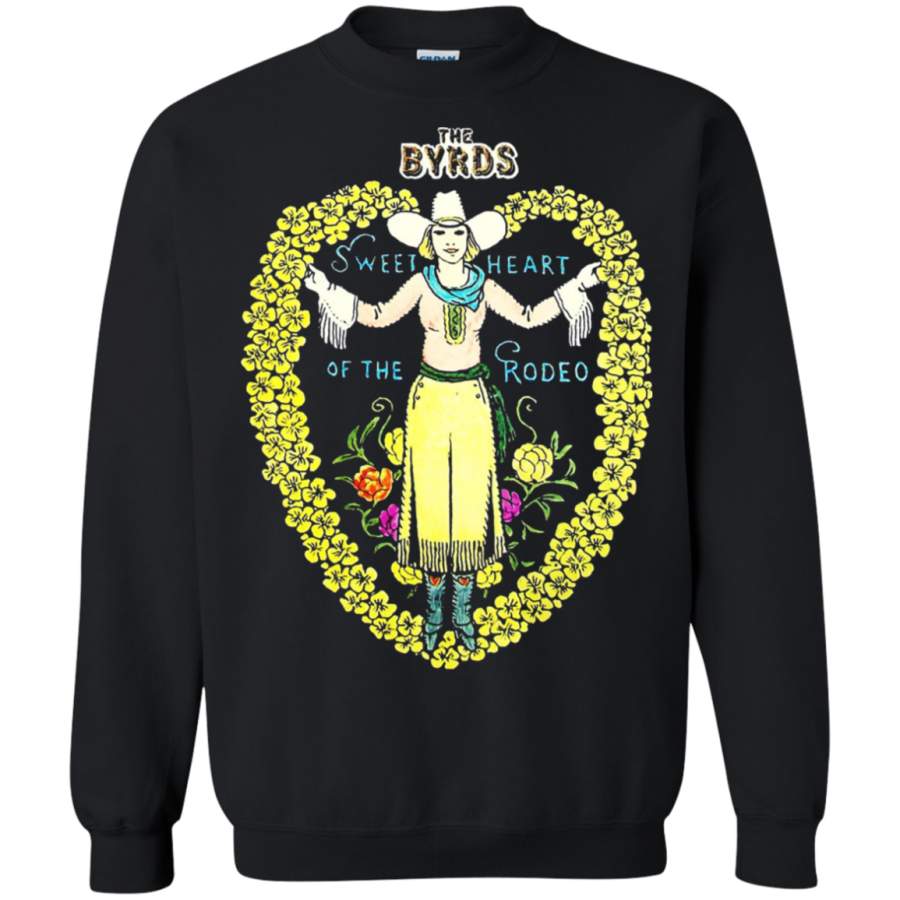 AGR The Byrds Sweetheart Of The Rodeo Shirt Crewneck Pullover Sweatshirt