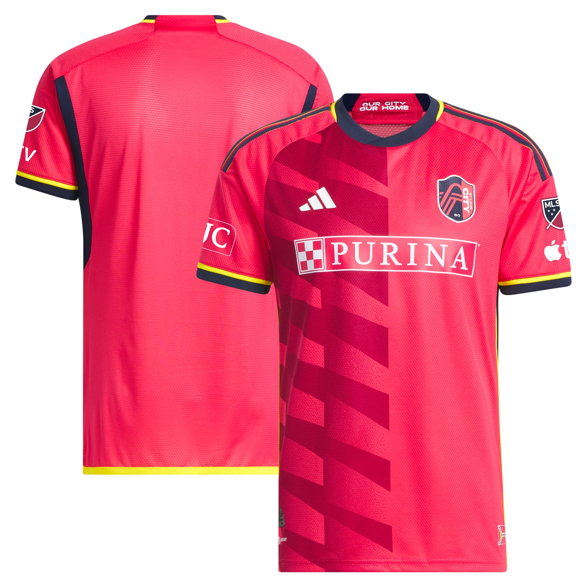 St. Louis City SC 2023 CITY Kit Authentic Jersey – Red