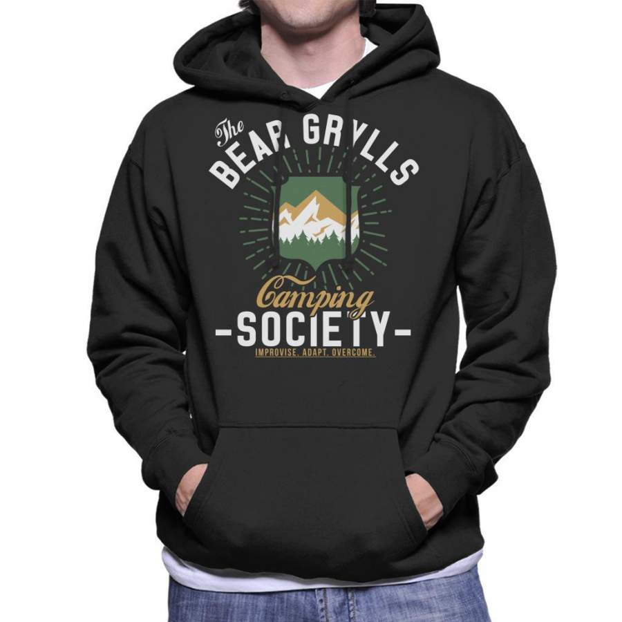 The Bear Grylls Camping Society Men’s Hooded Sweatshirt