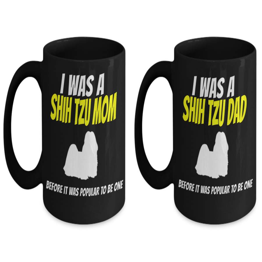 Shih Tzu Mug – Unique Coffee Mug Coffee Cup –  11 Oz Shih Tzu Dog Animal – Coffee Mug Cup Cute Gifts For Men Or Women – Dog Lover Gifts – Shih Tzu Dog