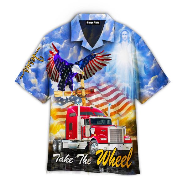 Jesus Take The Wheel Trucker Hawaii Shirt For Men Women Ha72681