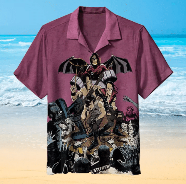 Misfits For Man And Woman Print Short Sleeve Hawaii Shirt Ha69012