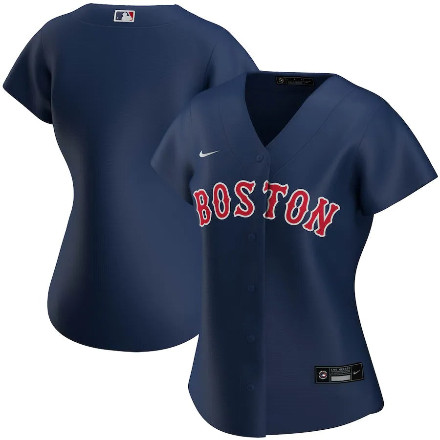 Women’S Boston Red Sox Nike Navy Alternate Replica Team Jersey