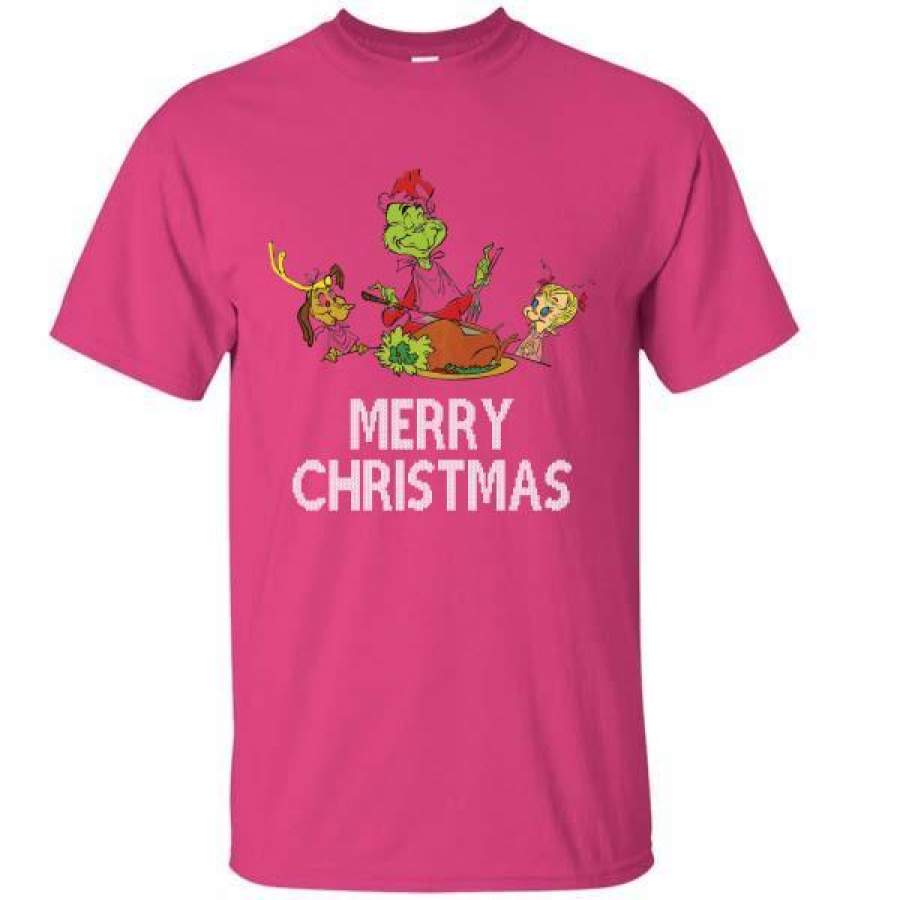 How The Grinch Stole Christmas Cartoon Merry Gift T-Shirt