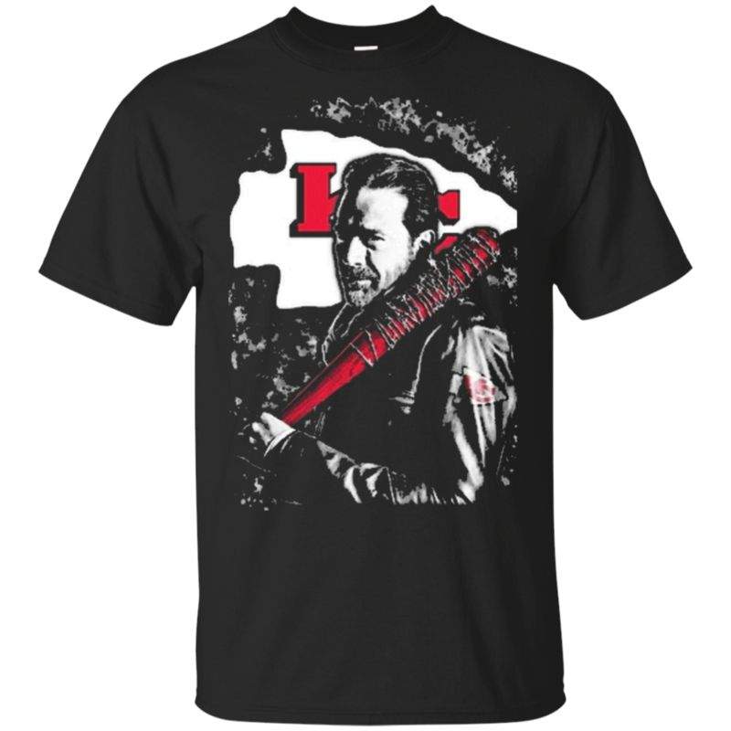 Check Out This Awesome The Walking Dead Negan- Kansas City Chiefs Shirts