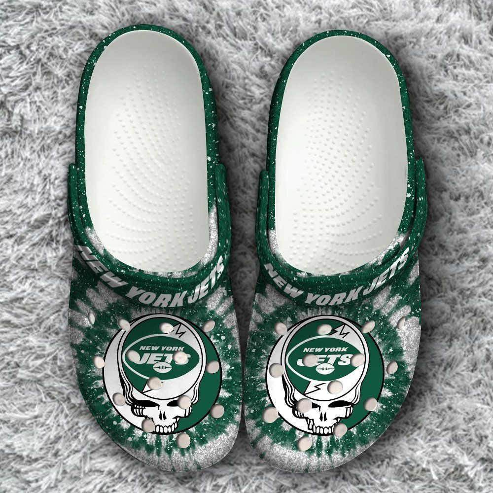 New York Jets Grateful Dead Classic Clogs Clogband Clog Comfortable Water Shoes