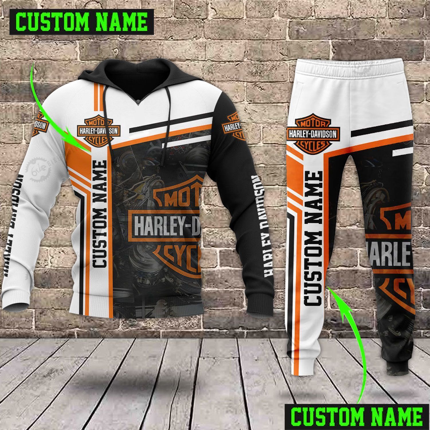 AEX0299HARL – COMBO HOODIE – JOGGERS CUSTOM NAME