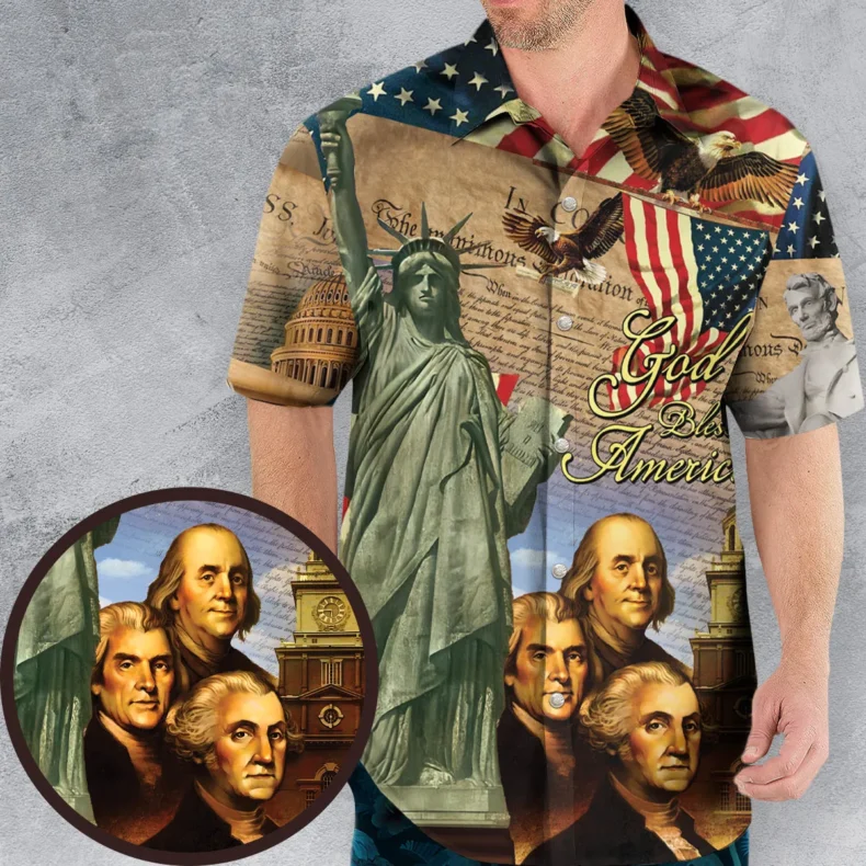 America We The People Patriotism Hawaiian Shirt